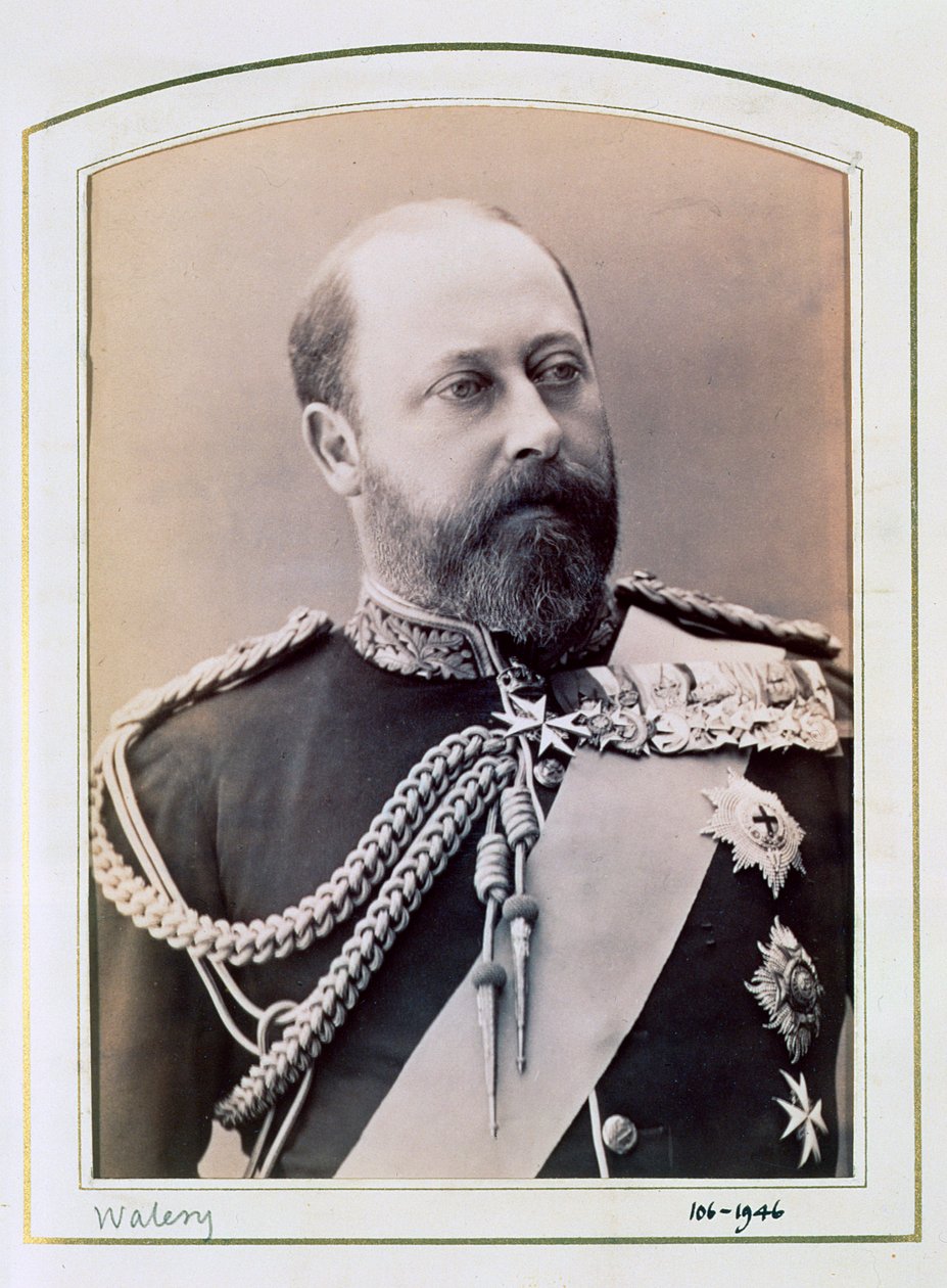 Král Edward VII. jako princ z Walesu, c1884-1898 od Walery