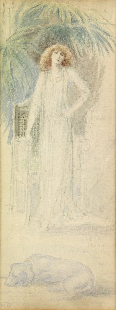 Sarah Bernhardtová od Walford Graham Robertson