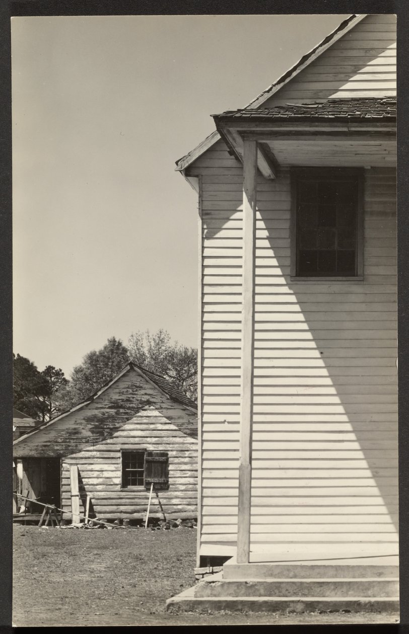 [Detail černošského kostela, Jižní Karolína] od Walker Evans