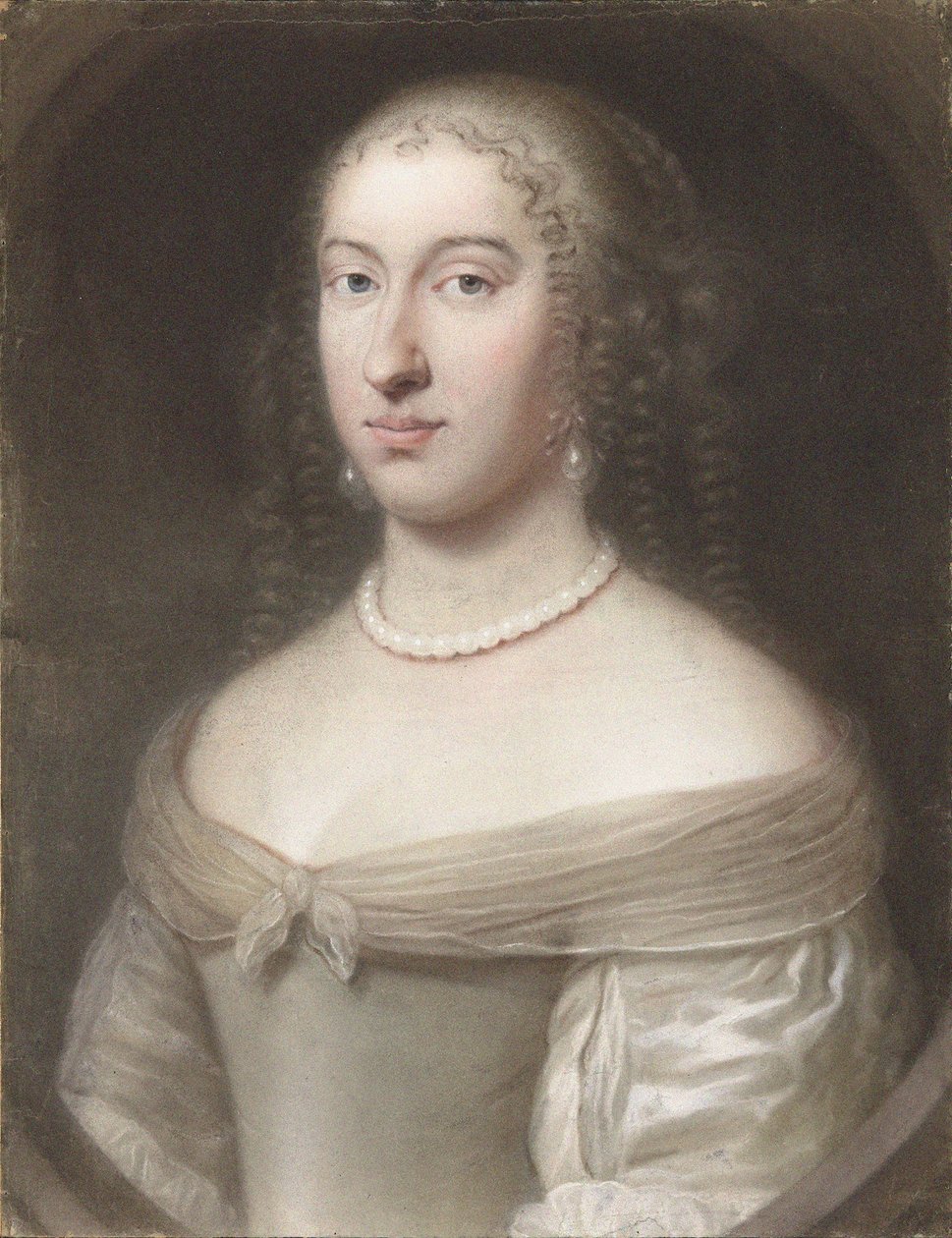 Portrét Marie Terezie Španělské 1638-1683, královna choť Francie a Navarry, 1660. od Wallerant Vaillant