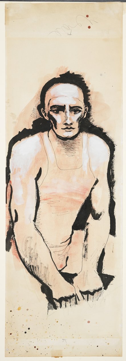 Studie pro "Roberto" č. 1 od Walt Kuhn