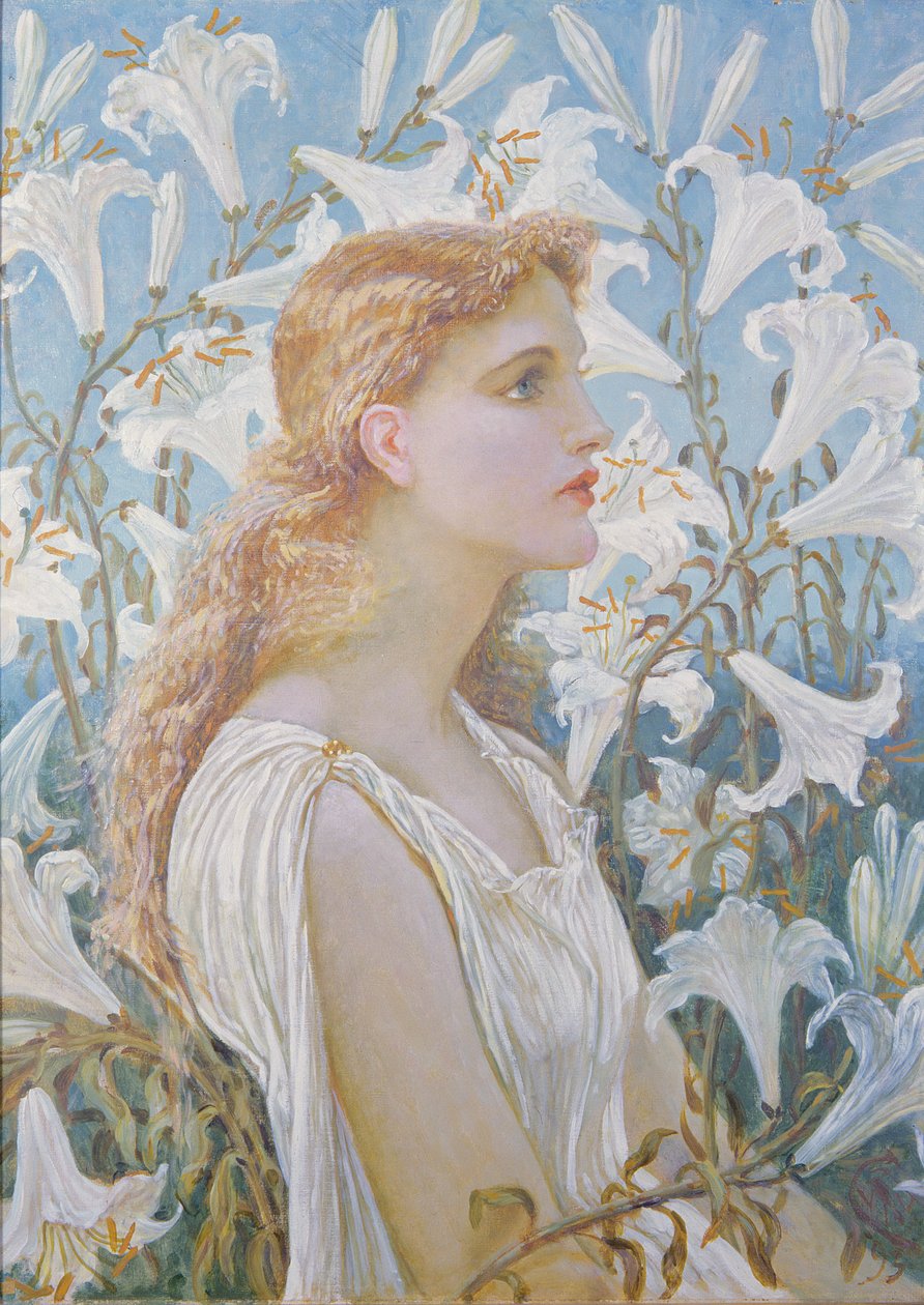 Lilie, 1893 od Walter Crane