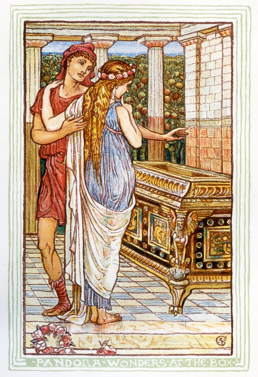 Pandořina skříňka od Walter Crane