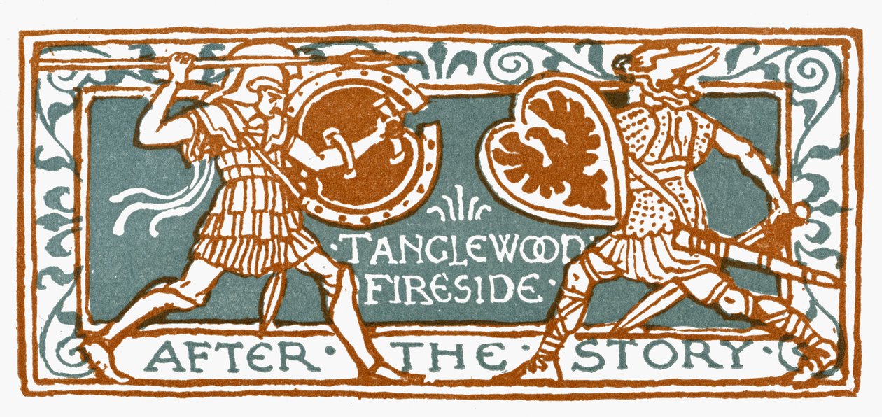 Tanglewood Fireside od Walter Crane