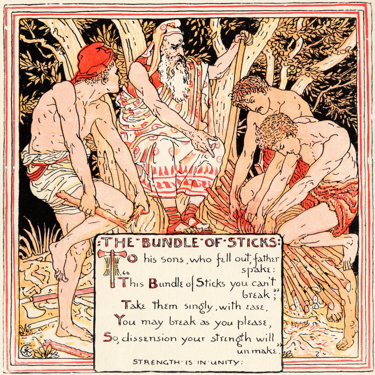 Bundle of Sticks, ilustrace z 