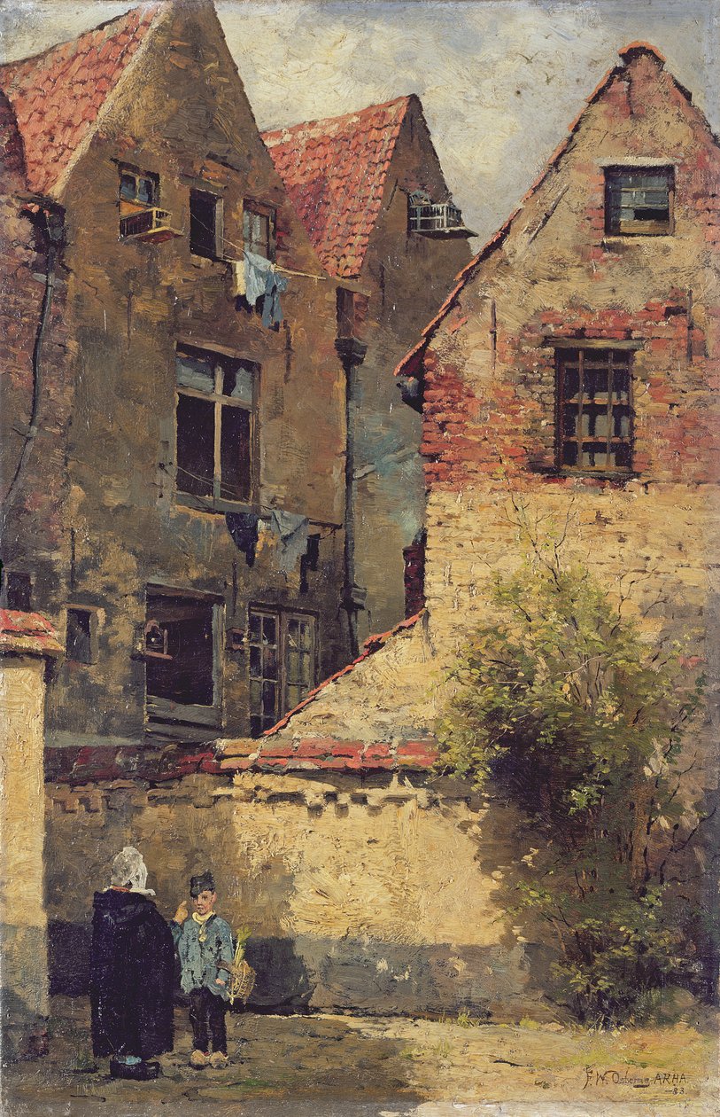 Sunshine and Shadows, Antverpy, 1883 od Walter Frederick Osborne