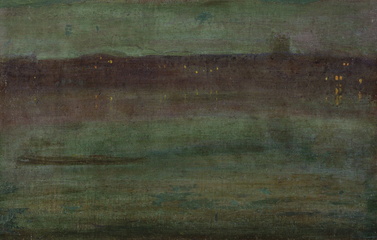Nokturno, Battersea Reach od Walter Greaves