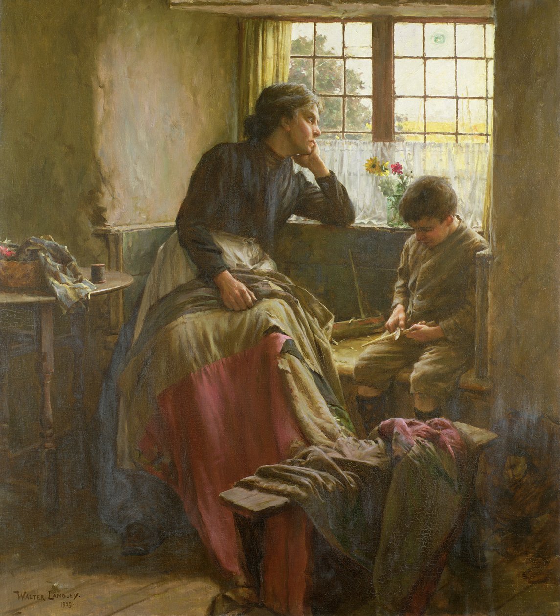 Něžná milost dne, který je mrtvý od Walter Langley