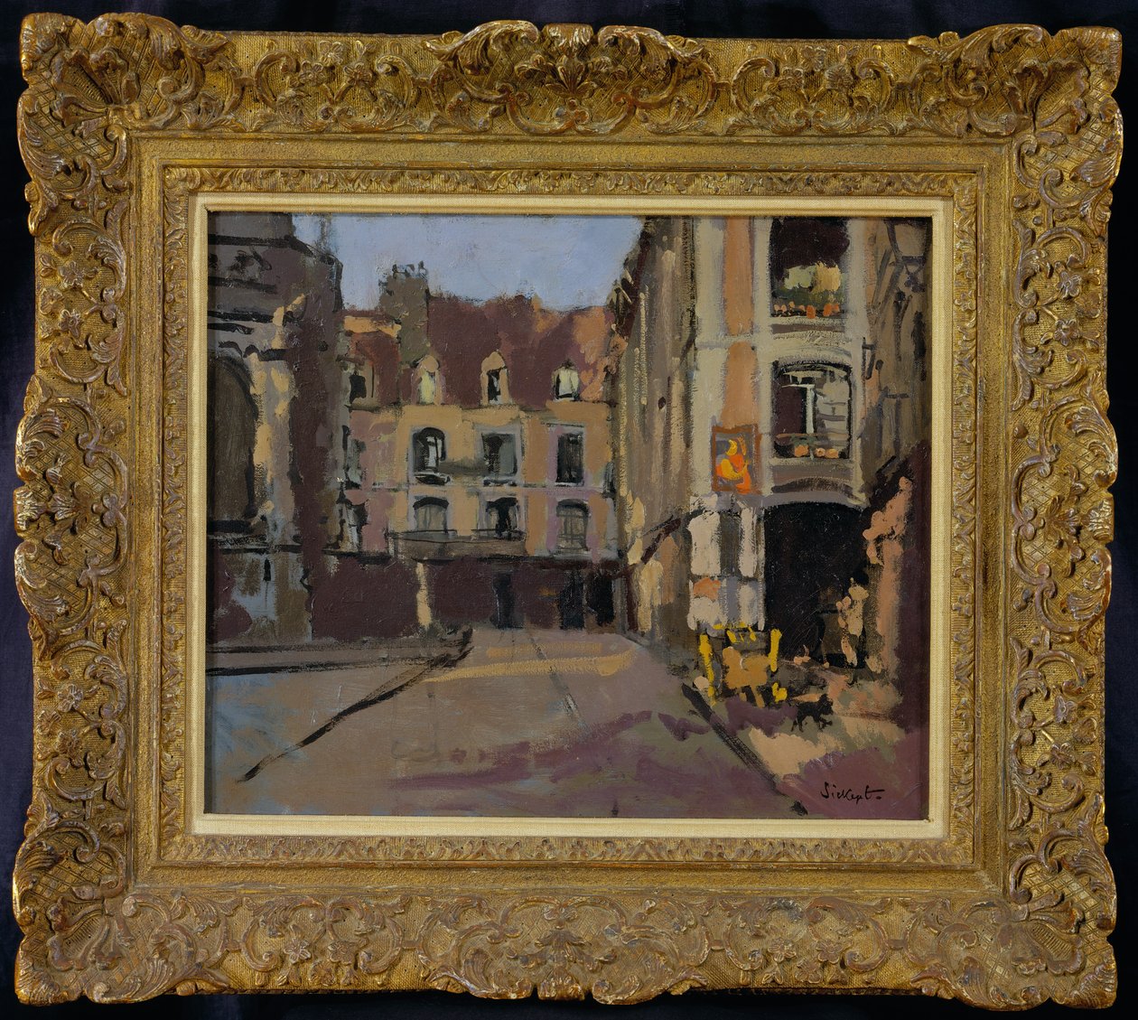 Coin de la Rue Sainte Catherine, Dieppe, kolem roku 1899 od Walter Richard Sickert