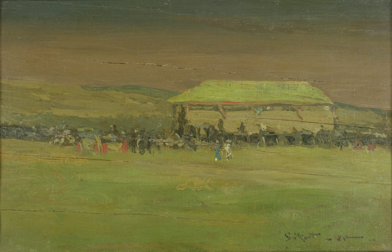 Závody Dieppe, 1885 od Walter Richard Sickert