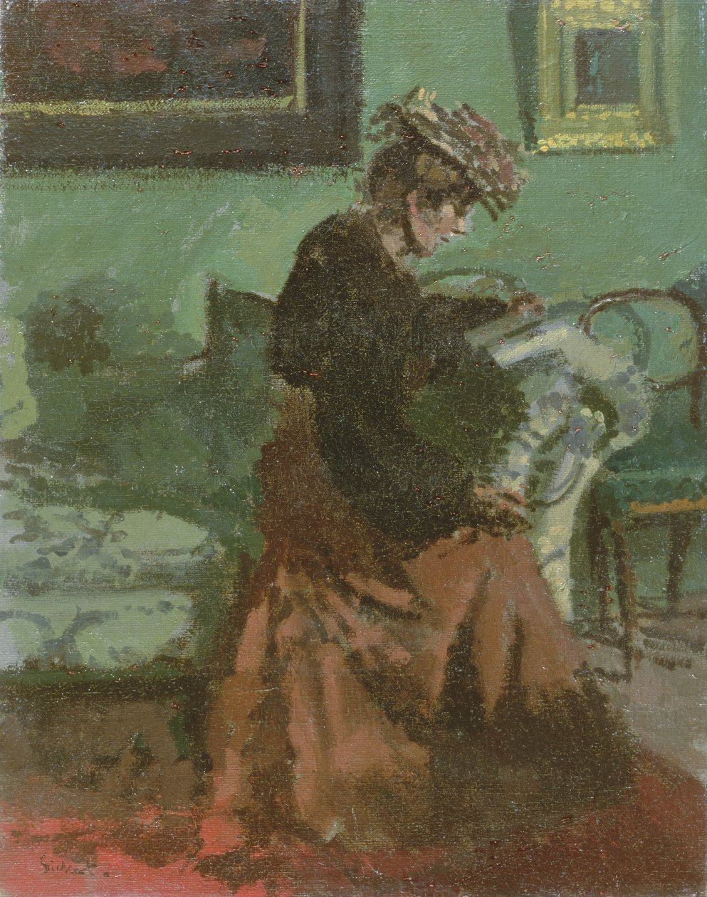 Helene Thumbt, Velikonoční pondělí od Walter Richard Sickert