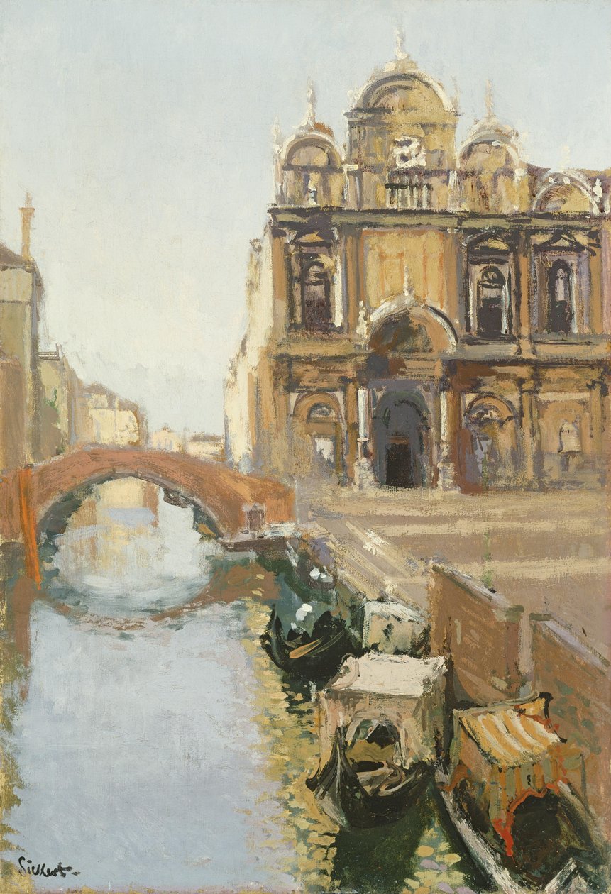 Civil Hospital, Benátky od Walter Richard Sickert