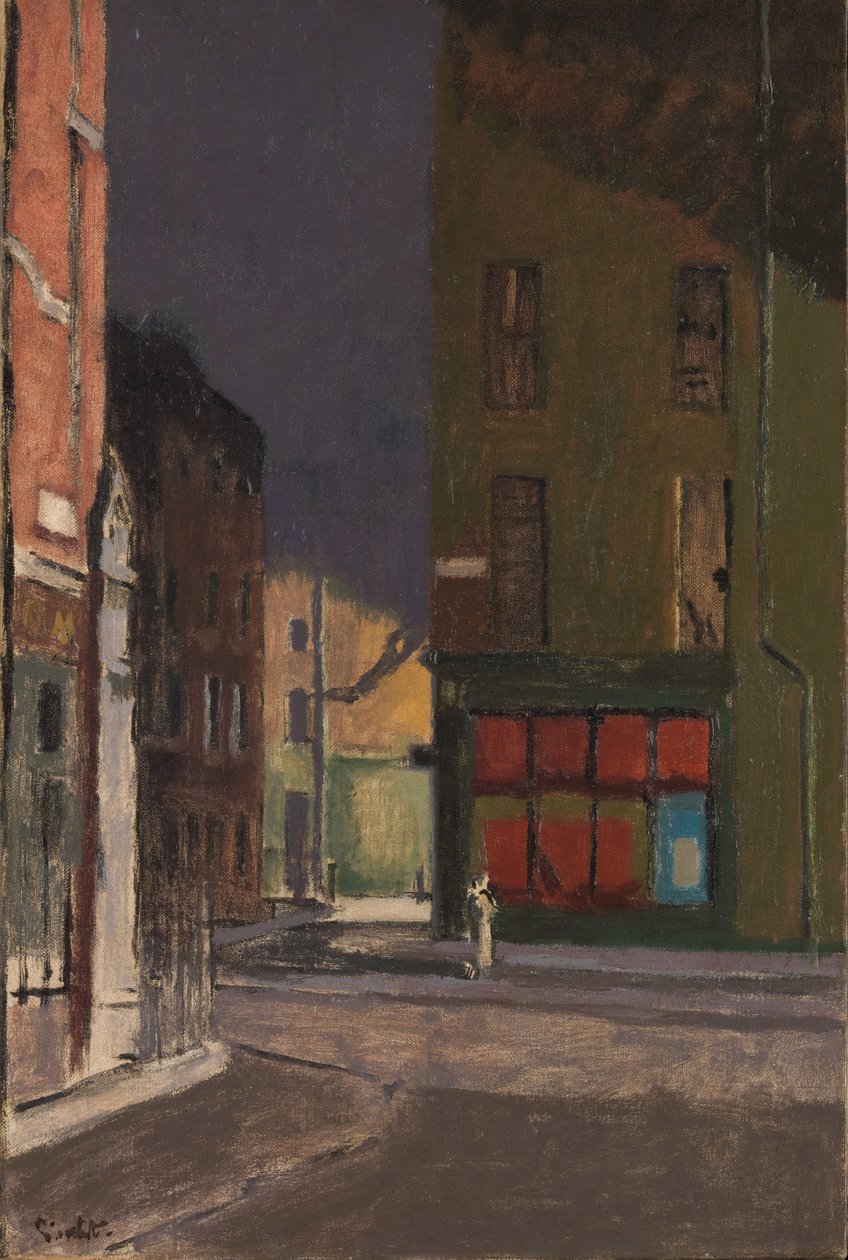Maple Street, Londýn, kolem 1915-23 od Walter Richard Sickert