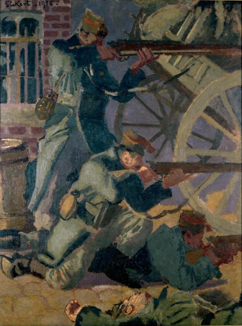 Vojáci krále Alberta Připraveného, 1914 od Walter Richard Sickert
