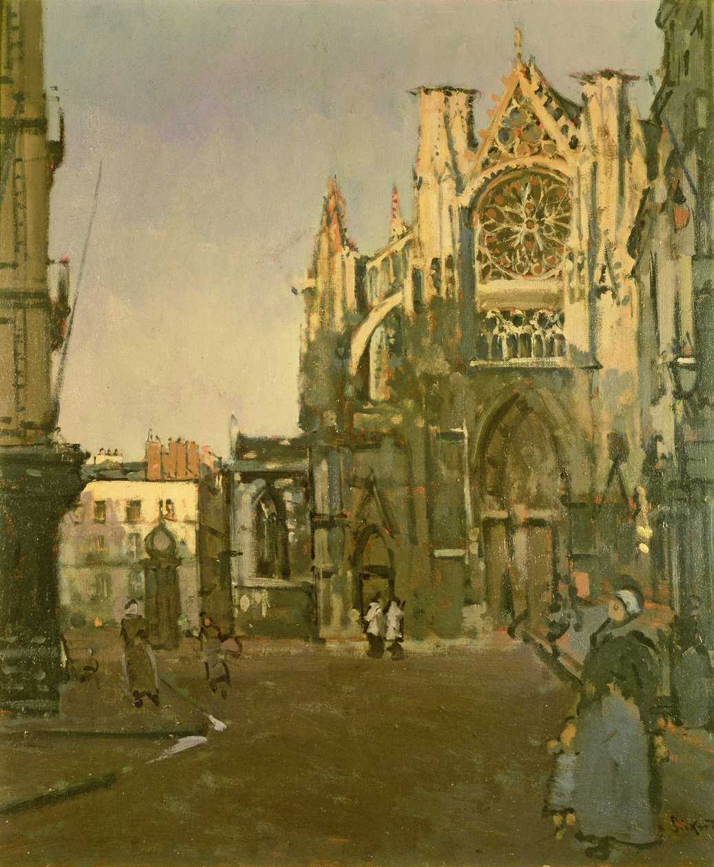 Kostel sv. Jakuba, Dieppe od Walter Richard Sickert