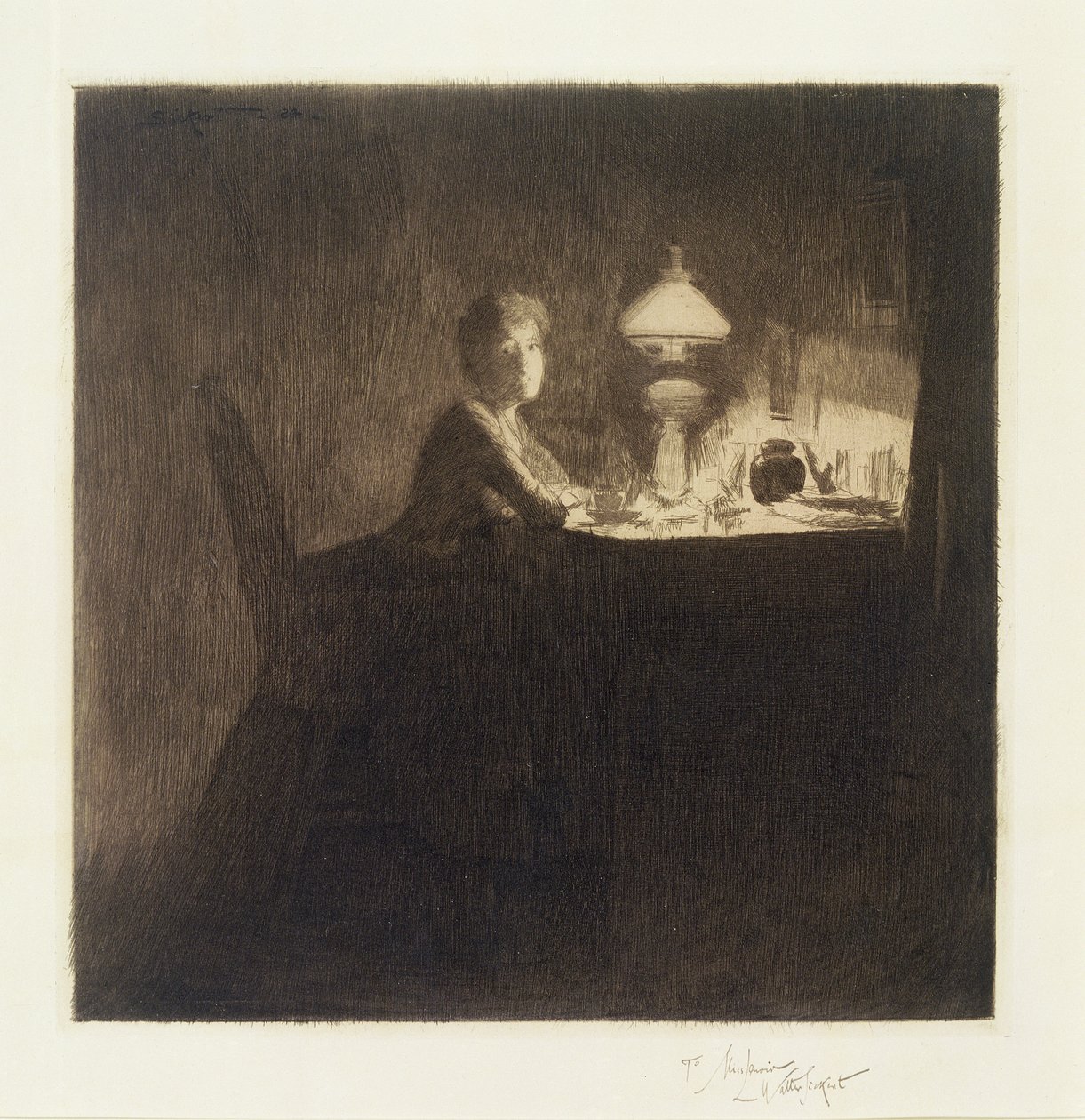Úřadující manažer, 1884 od Walter Richard Sickert