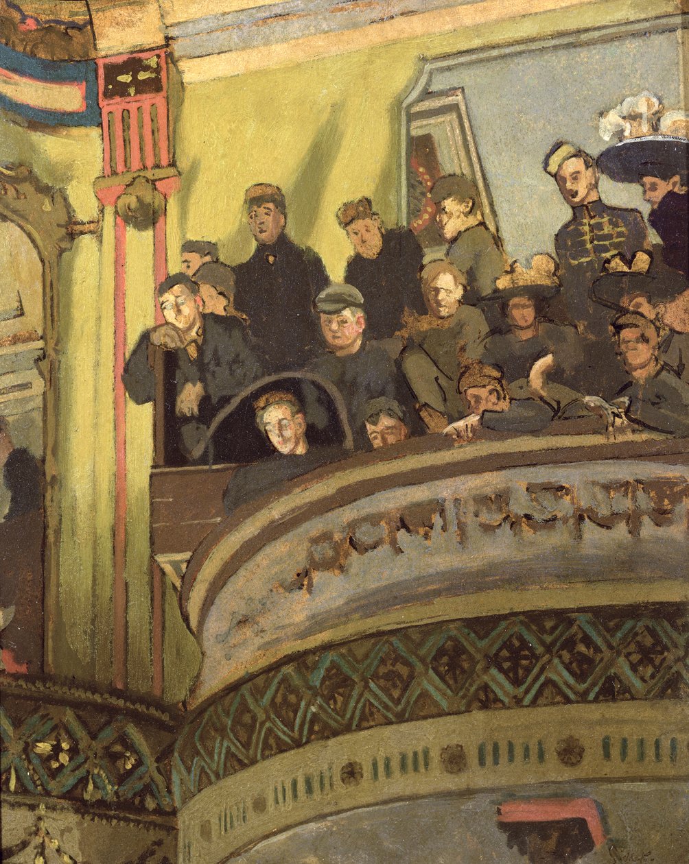 The Little Old Bedford, c.1890 (olej na papíře položený na panelu) od Walter Richard Sickert