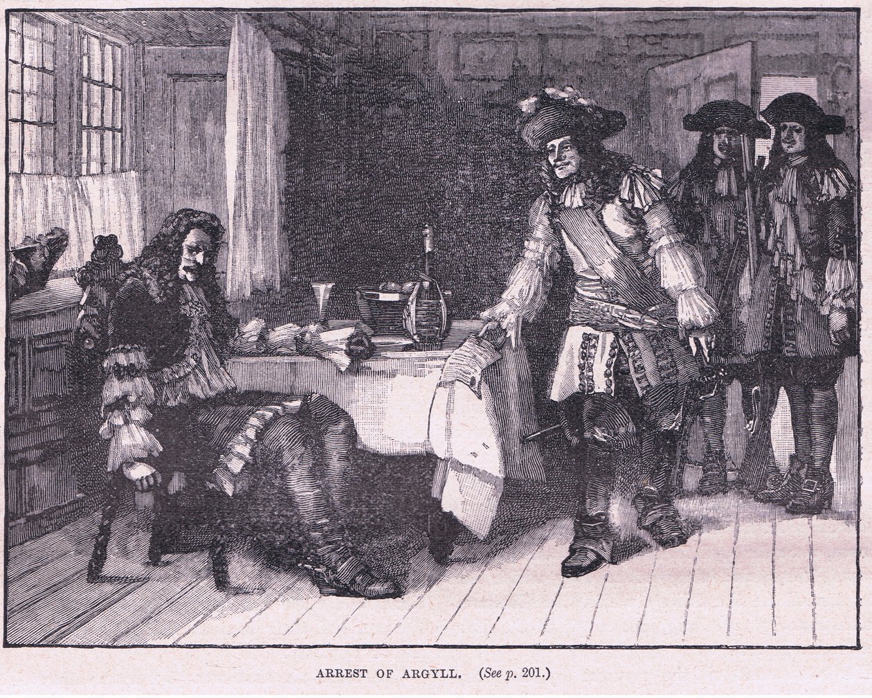 Zatčení Argyll AD 1661 od Walter Stanley Paget