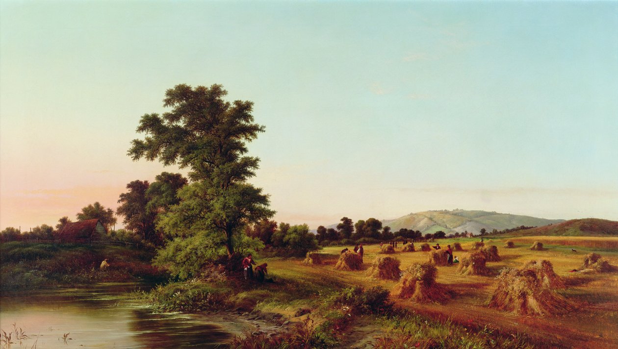 Kukuřičné pole v Surrey, 1865 od Walter Williams