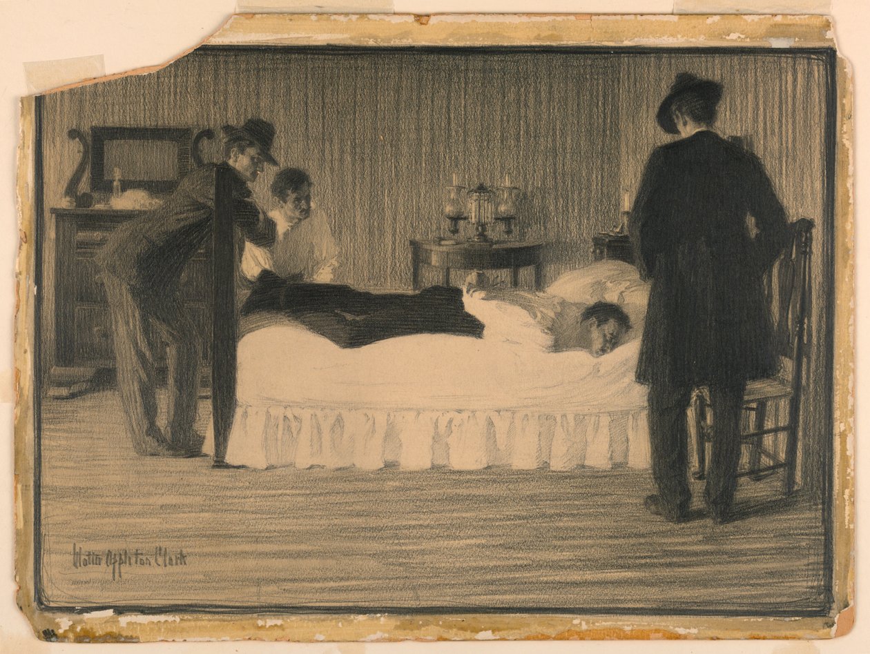 To není dobré, řekl panoš tiše od Walter Appleton Clark