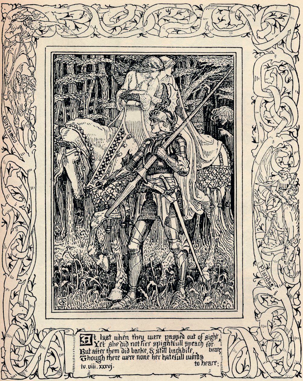 Faerie Queene, c1900 od Walter Crane