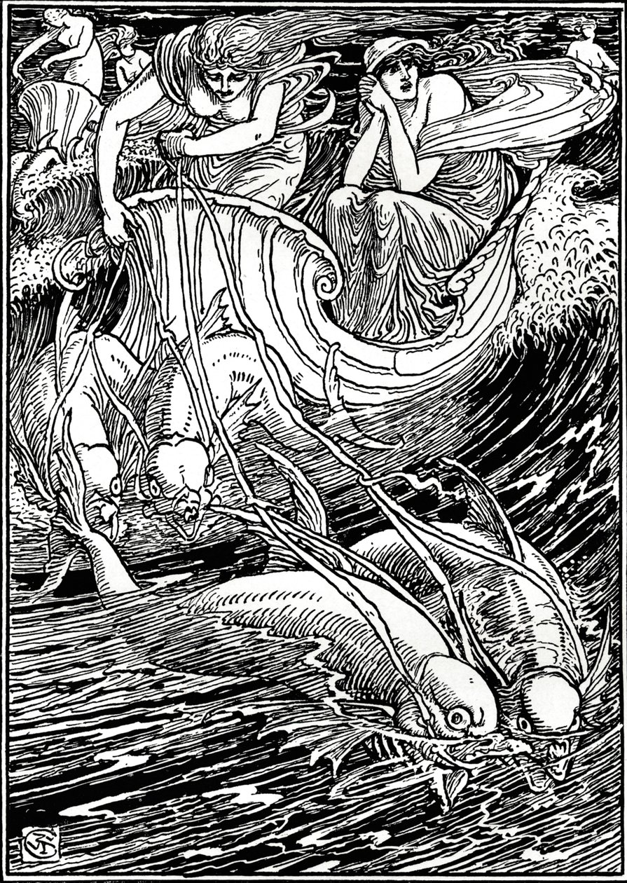 Ilustrace pro Faerie Queene, c1890, 1897 od Walter Crane