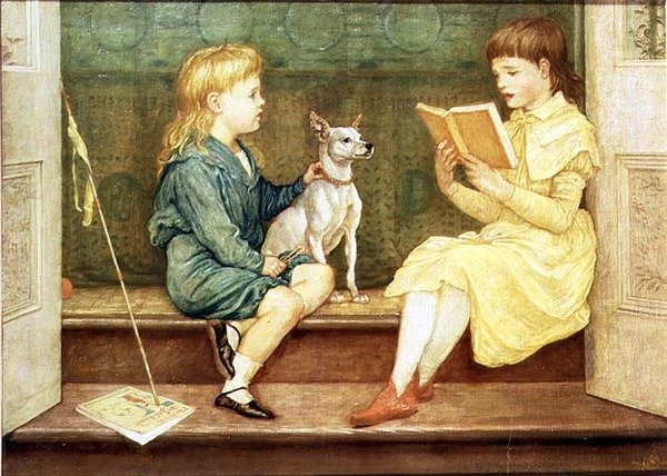 Lionel a Beatrice Craneovi od Walter Crane