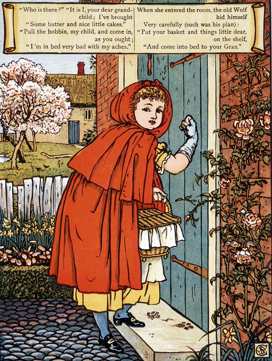 Červená karkulka, John Lane, Walter Crane