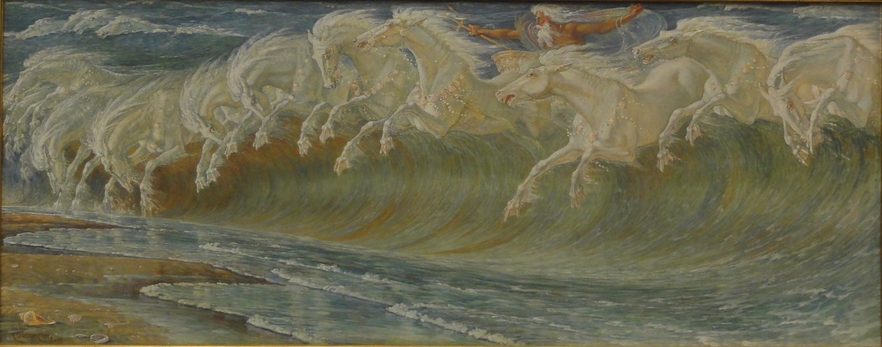 Neptunovi koně od Walter Crane
