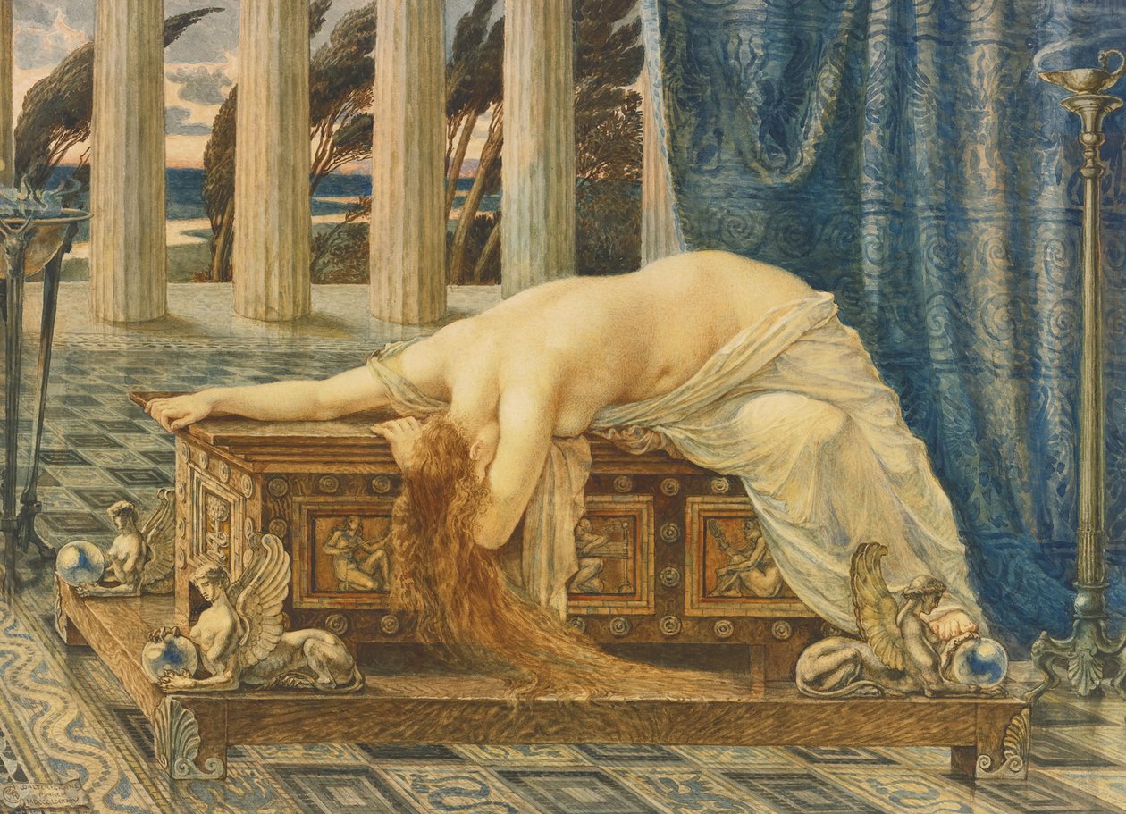Pandora, 1885 od Walter Crane