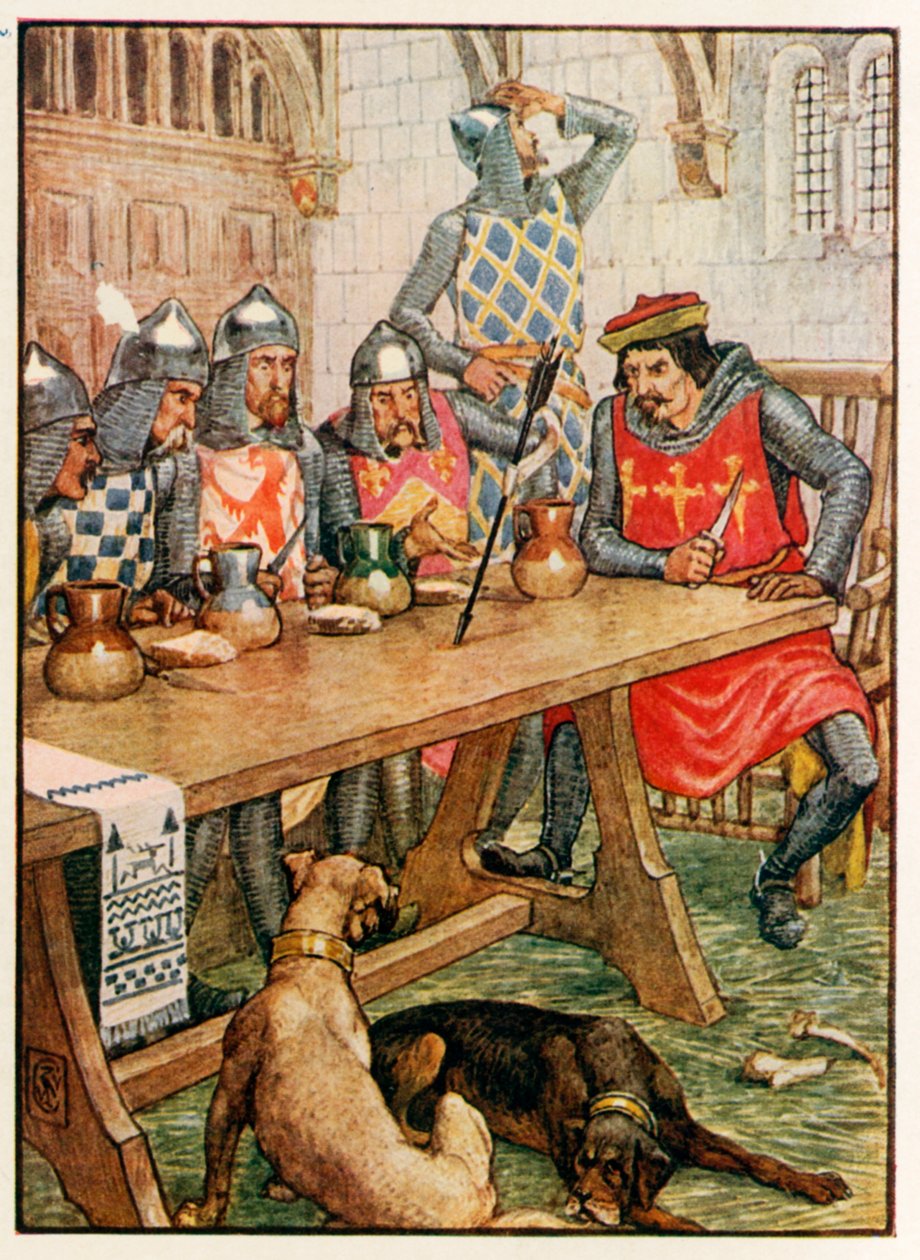 Černý šíp od Walter Crane