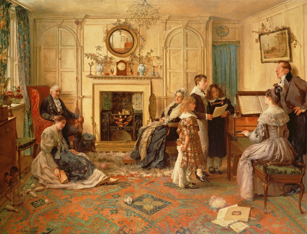 Home Sweet Home od Walter Dendy Sadler