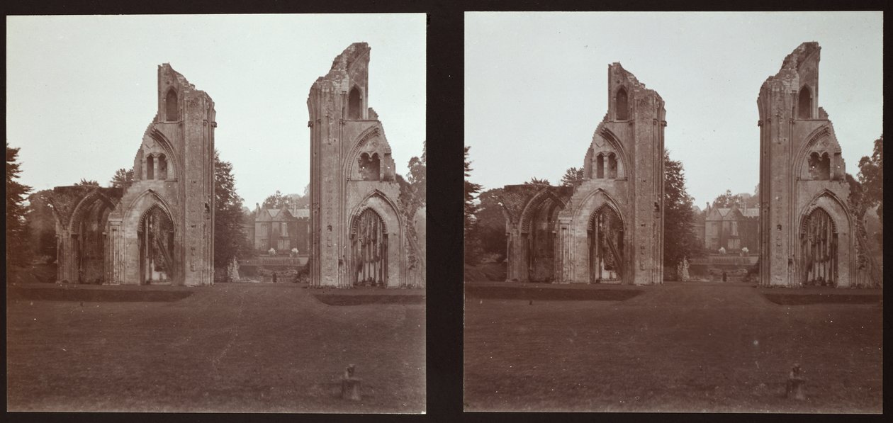 Glastonbury Abbey, Glastonbury, Mendip, Somerset, 1913. od Walter Edward Zehetmayr