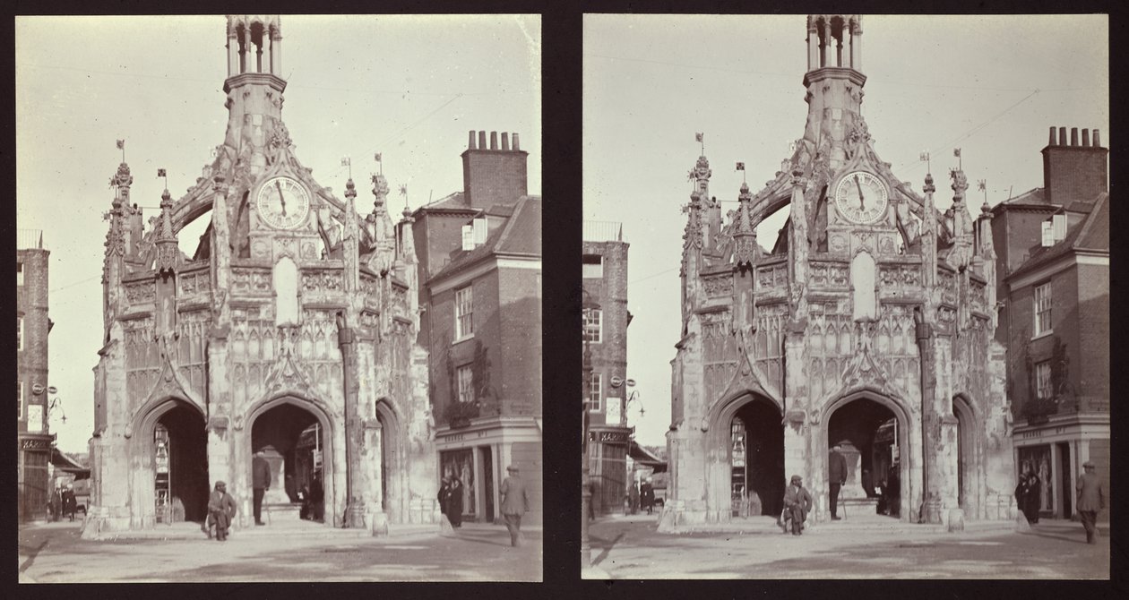 Market Cross, Chichester, West Sussex, 1913. od Walter Edward Zehetmayr