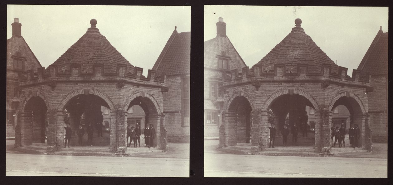 Somerton Market Cross, Market Place, Somerton, South Somerset, Somerset, 1913. od Walter Edward Zehetmayr