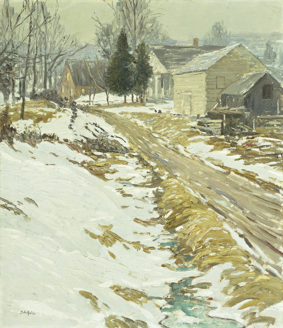 Mrazivé ráno od Walter Elmer Schofield