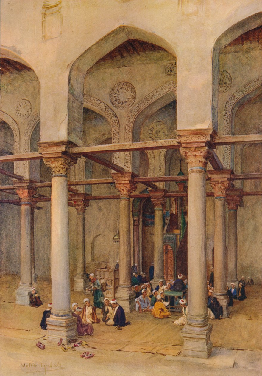 Arabská škola, c1905, 1912 od Walter Frederick Roofe Tyndale