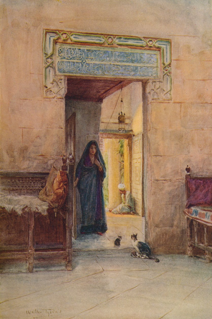 Vchod do Hareem, c1905, 1912 od Walter Frederick Roofe Tyndale