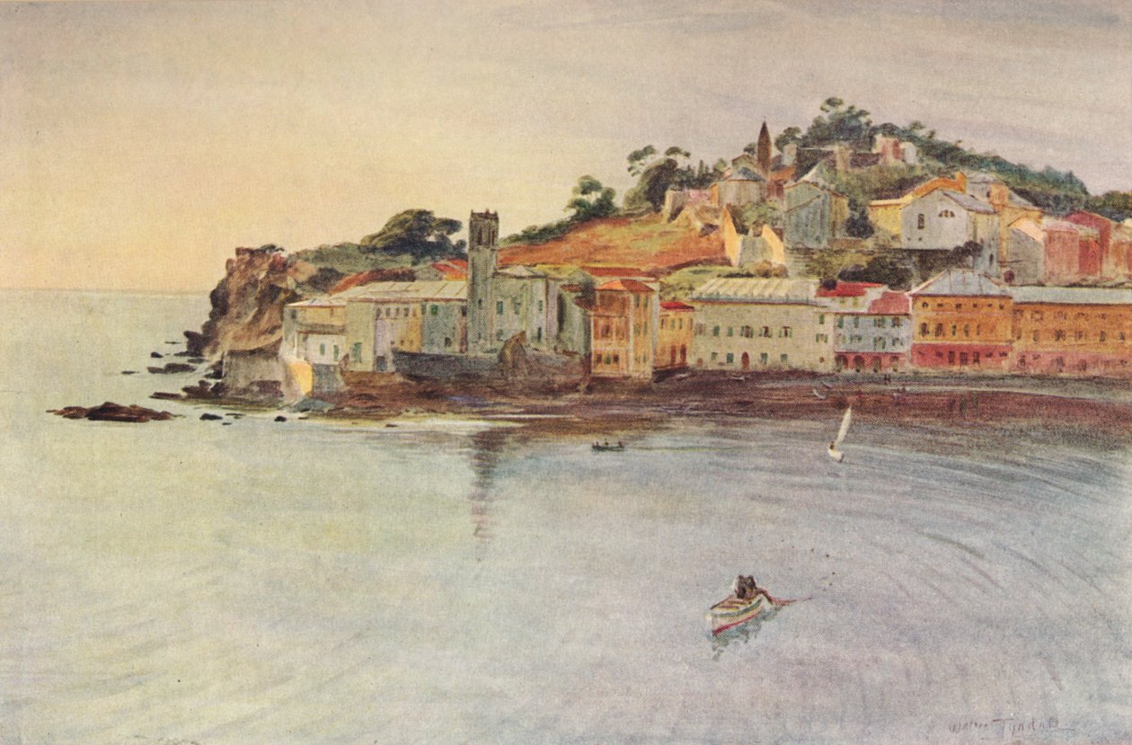 Poloostrov, Sestri Levante, c1910, 1912 od Walter Frederick Roofe Tyndale