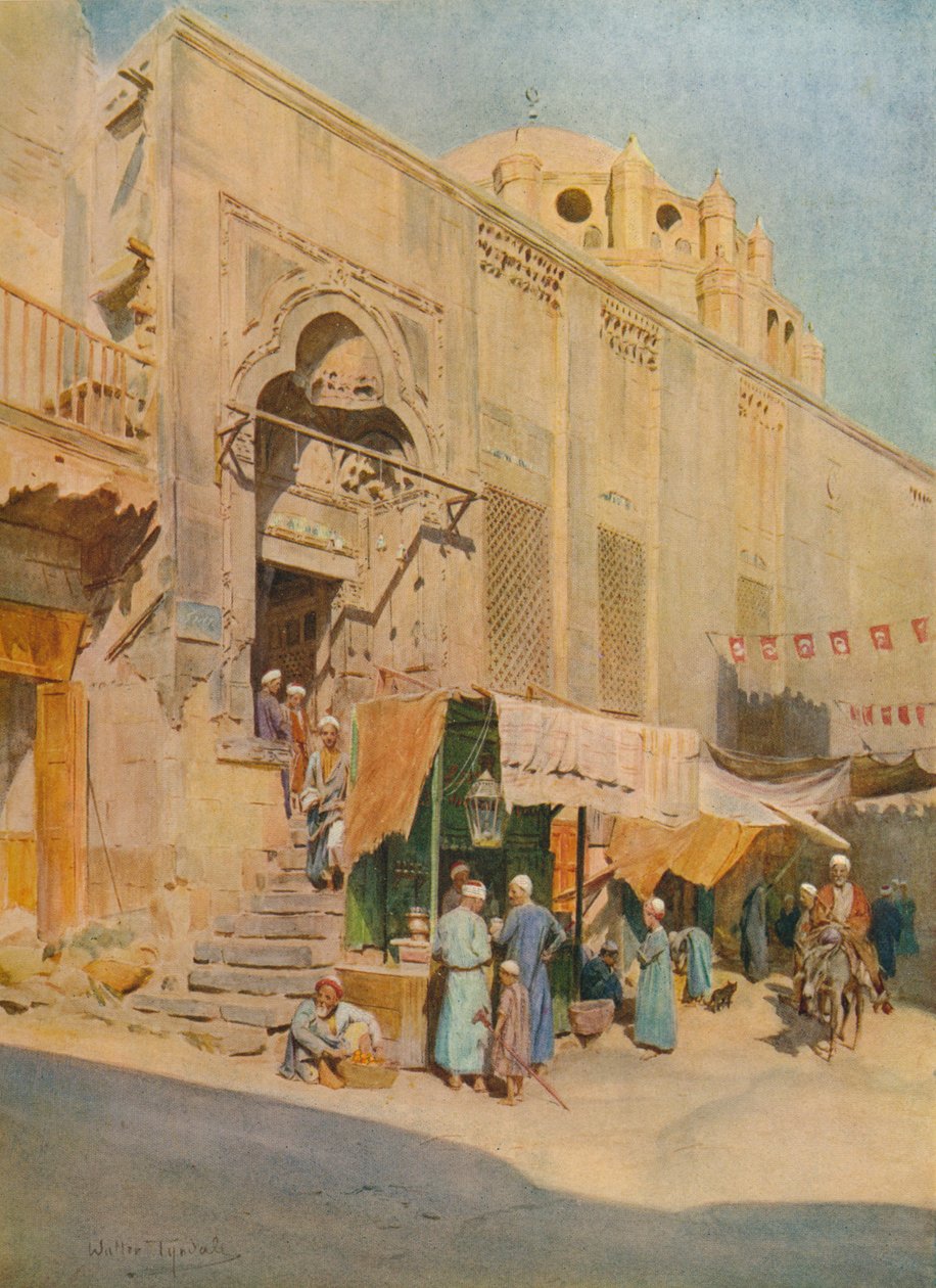 Mešita Mohammeda Beye, c1905, 1912 od Walter Frederick Roofe Tyndale