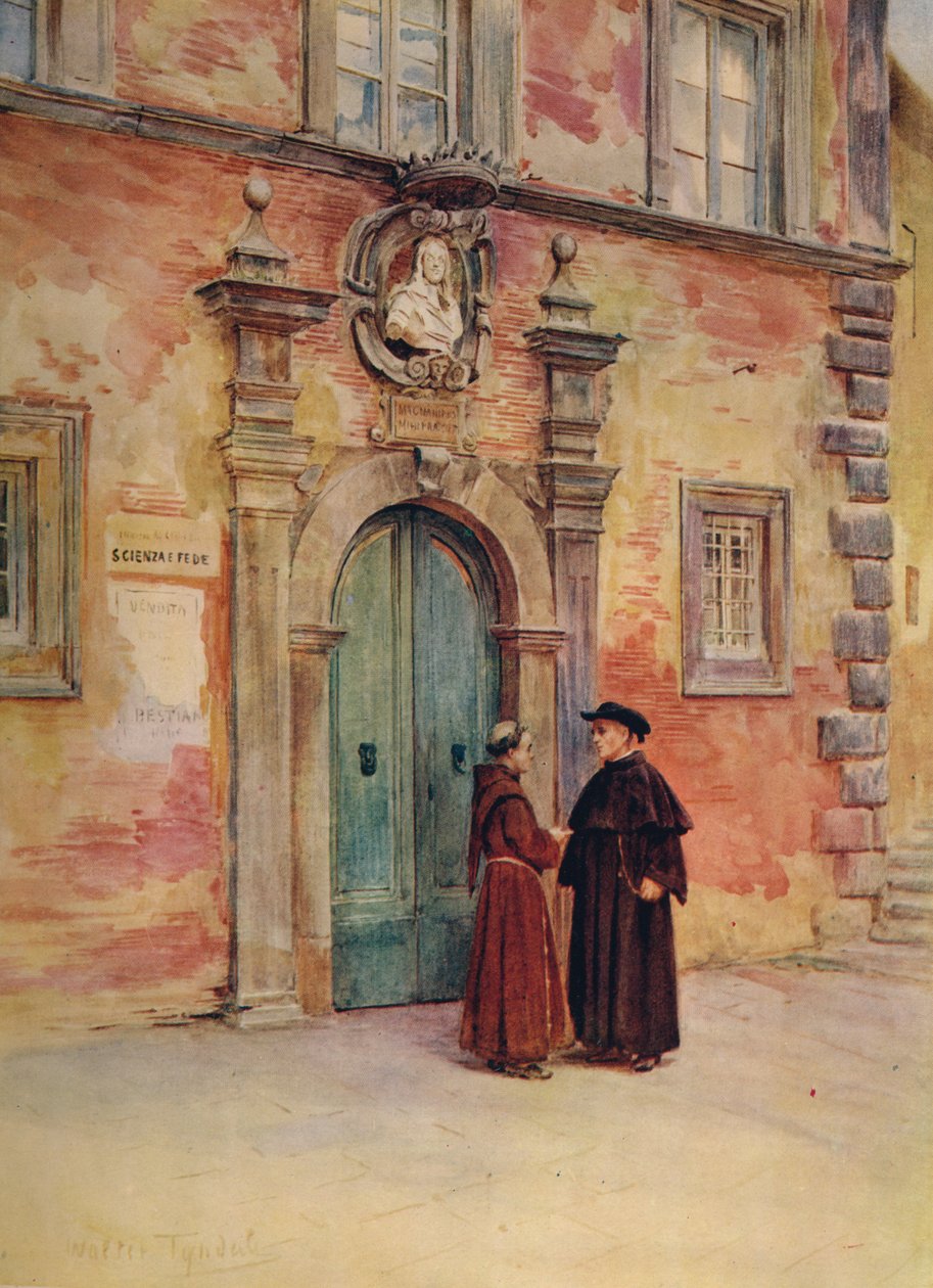 Palazzo Negroni, Montepulciano, c1900 1913 od Walter Frederick Roofe Tyndale