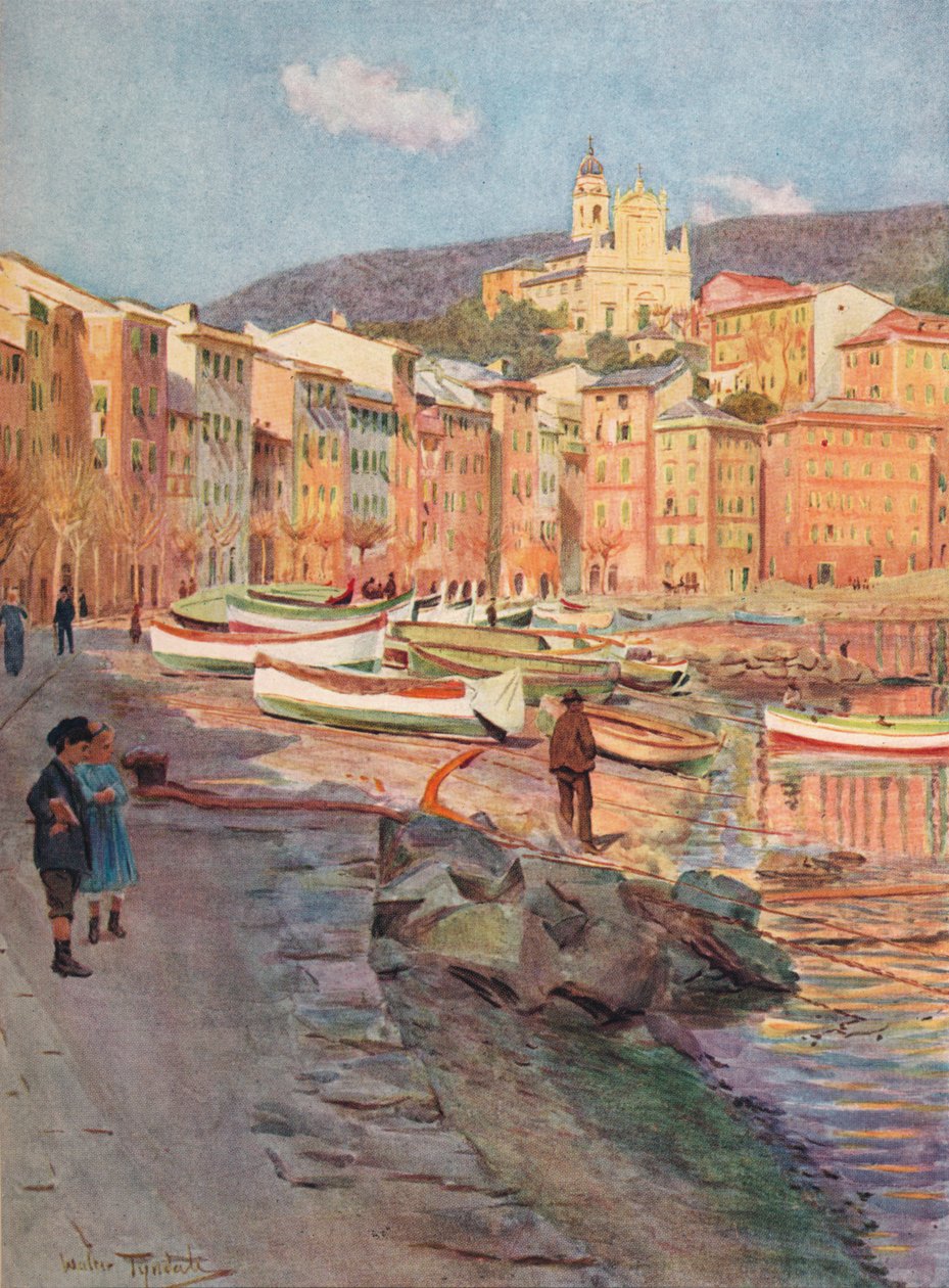 S. Margherita Ligure, c1910, 1912 od Walter Frederick Roofe Tyndale