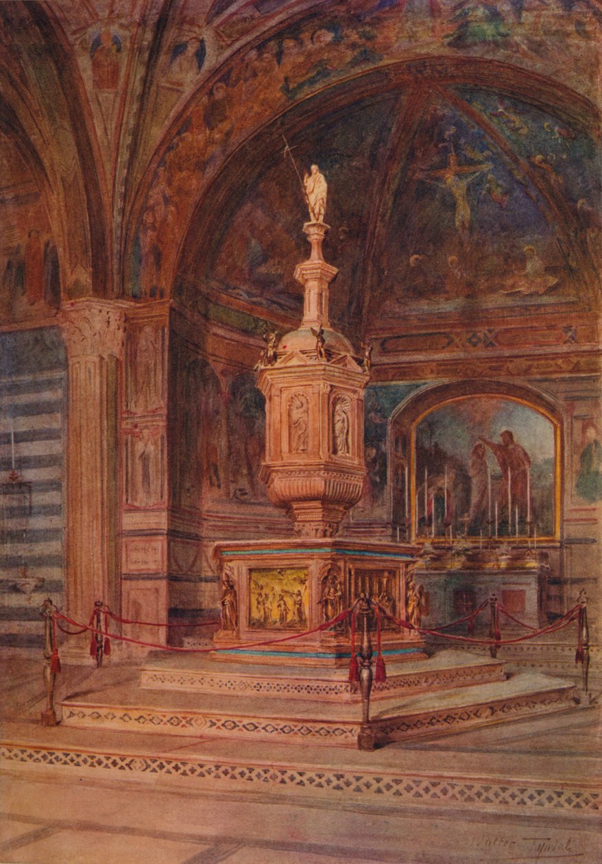 Baptisterium S. Giovanni, c1900 1913 od Walter Frederick Roofe Tyndale