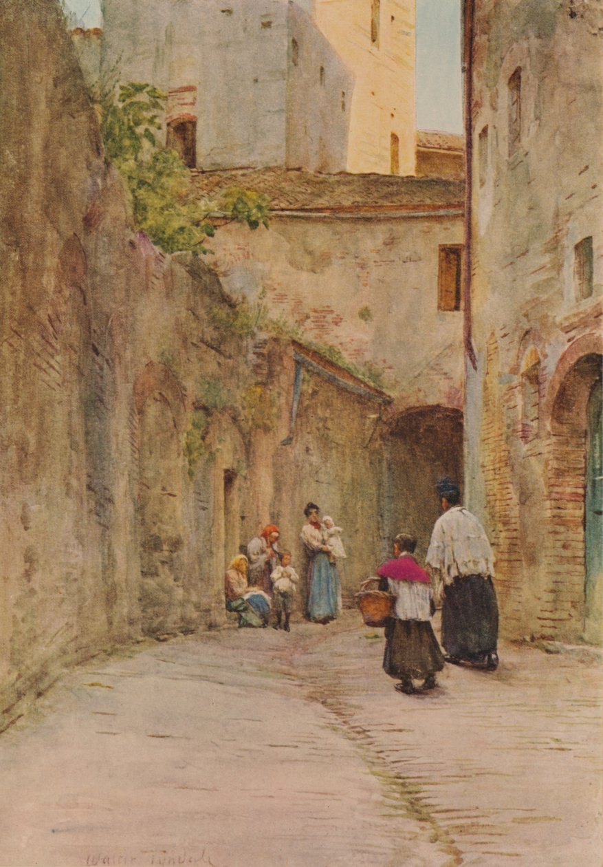 Požehnání domů, c1910, 1912 od Walter Frederick Roofe Tyndale