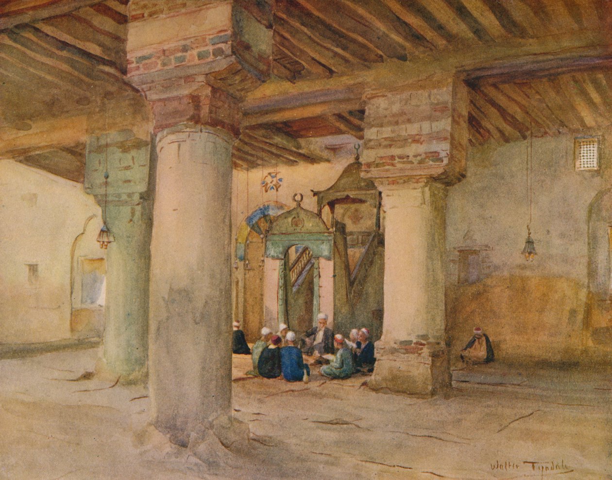 Mešita v Kosseir, c1905, 1912 od Walter Frederick Roofe Tyndale