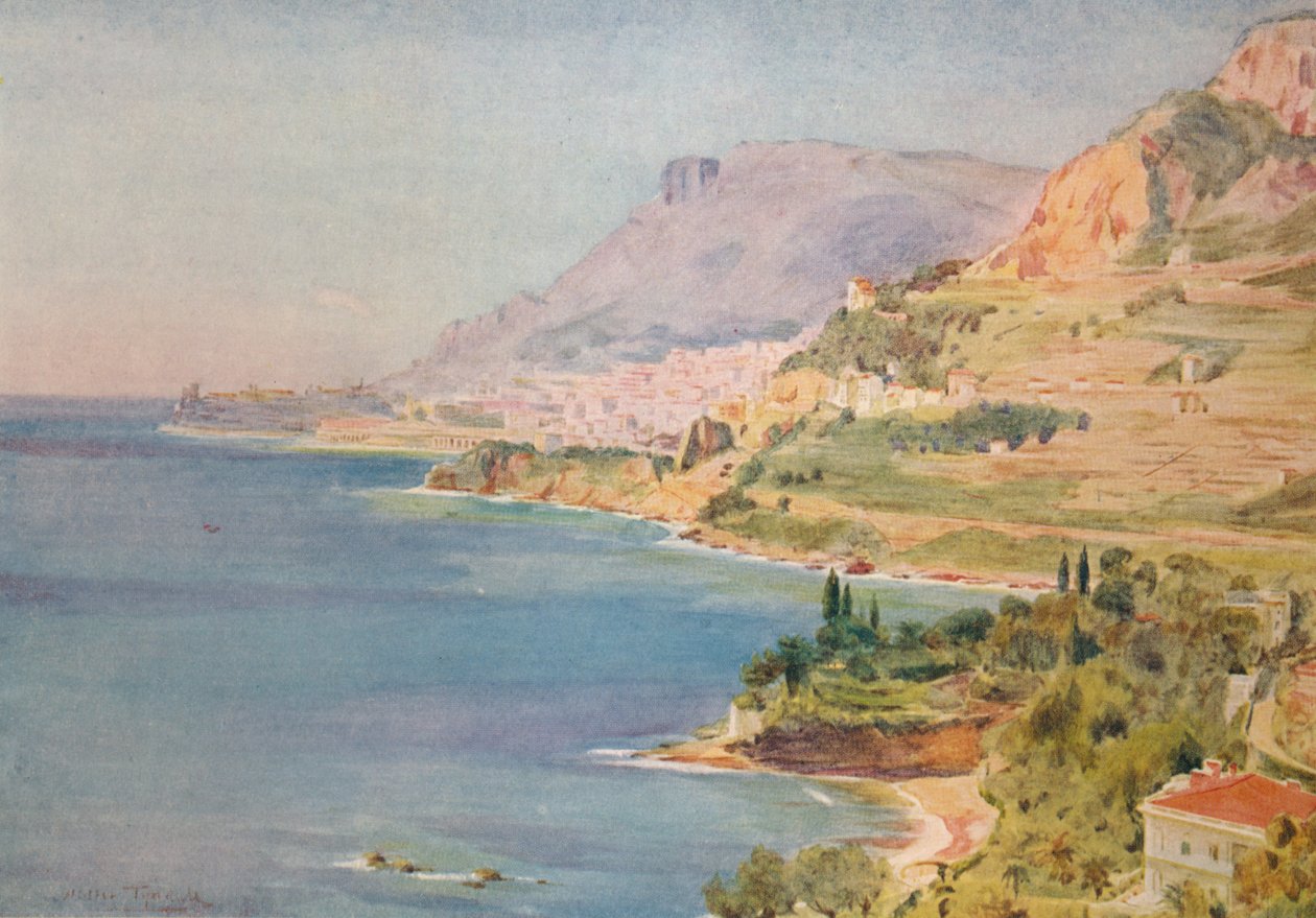 Monacké knížectví, c1910, 1912 od Walter Frederick Roofe Tyndale