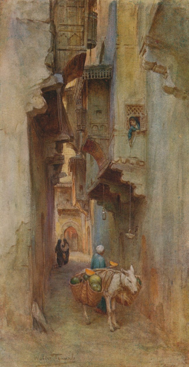 Prodejce vodních melounů, c1905, 1912 od Walter Frederick Roofe Tyndale