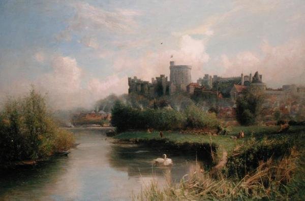 Hrad Windsor (olej na plátně) od Walter H. Goldsmith