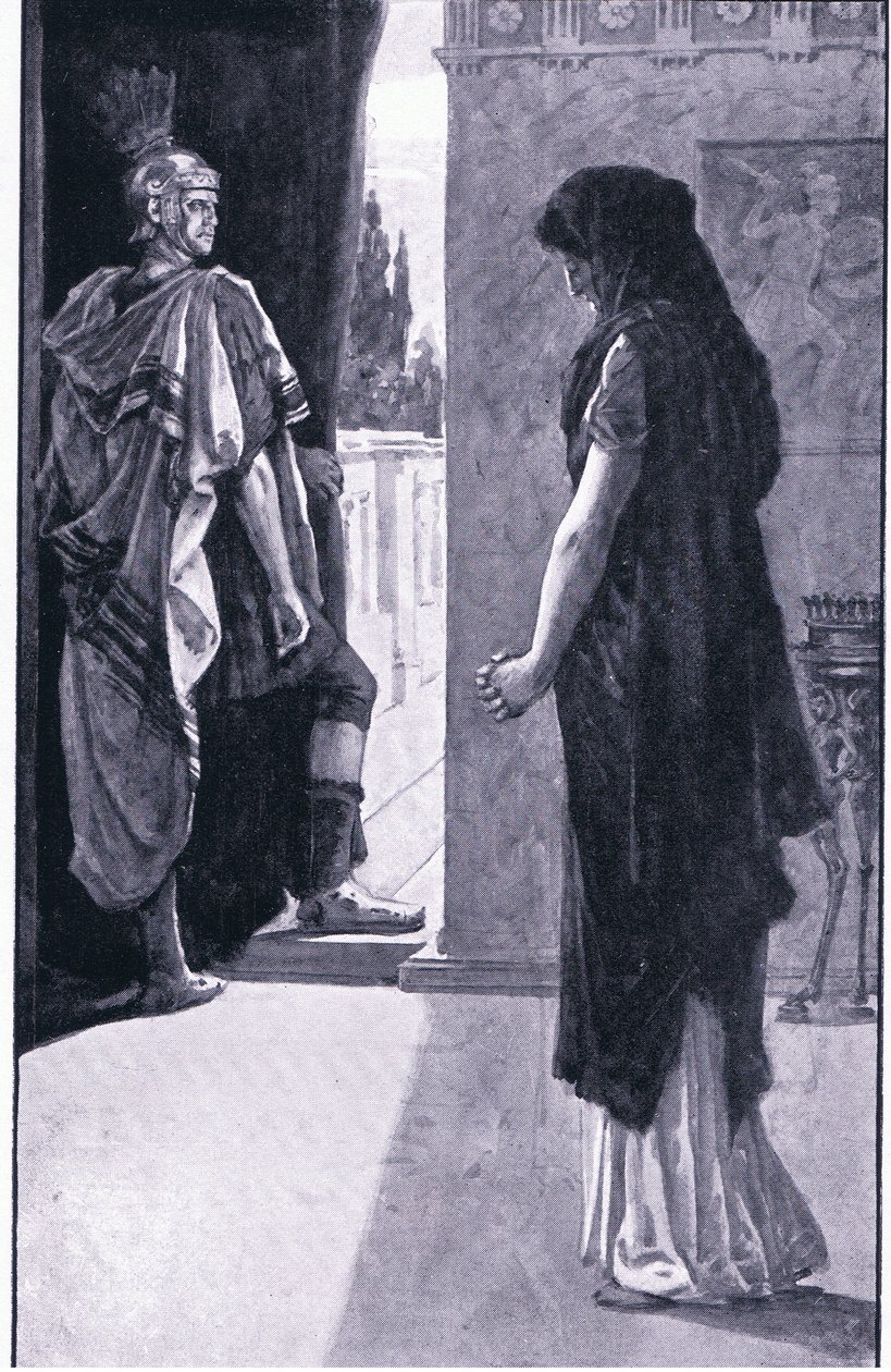 Anthony a Octavia, 1900s od Walter Paget
