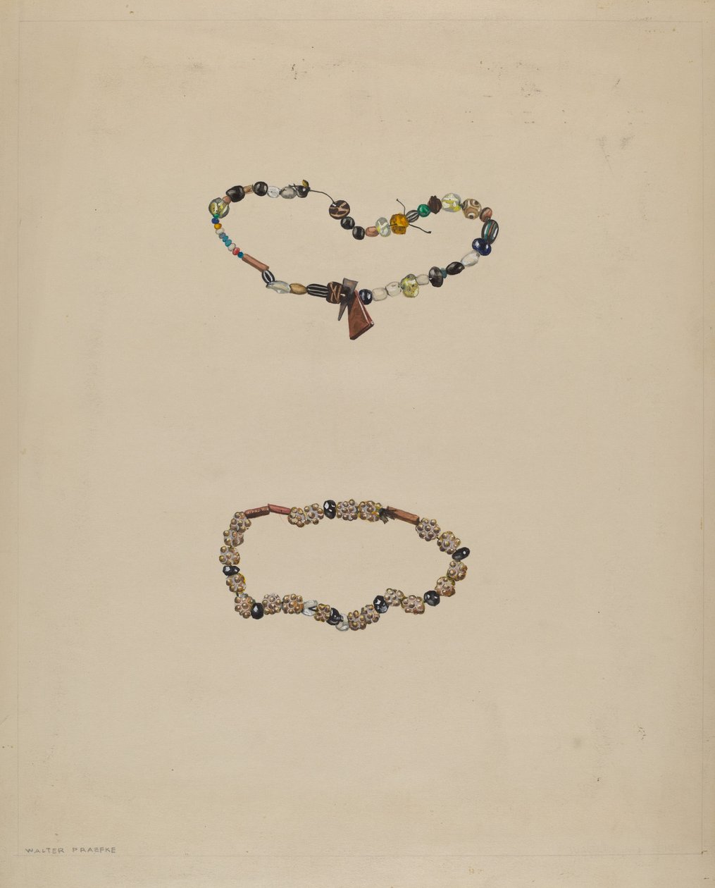 Trade Beads, c. 1936. od Walter Praefke
